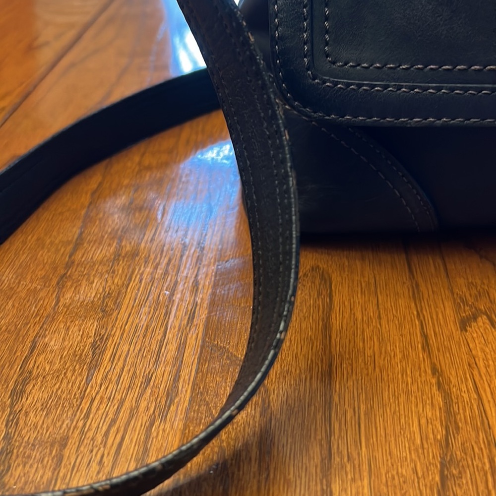 Coach Hampton Black Leather Bag - Picture 3 of 8